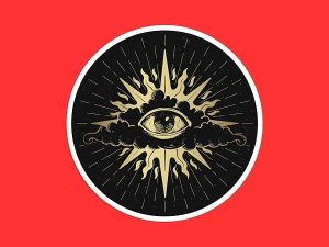 All Seeing Eye Sticker