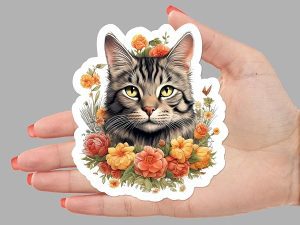 American Bobtail Cat Sticker