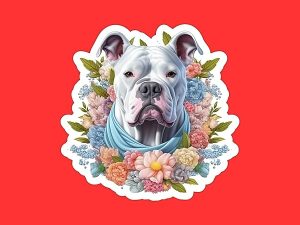 American Bulldog Sticker