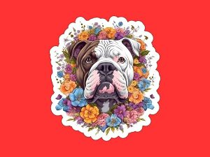 American Bulldog Sticker