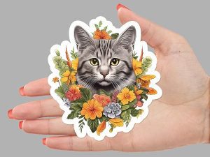 American Shorthair Cat Sticker