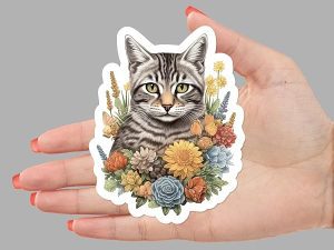 American Shorthair Cat Sticker