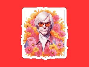 Andy Warhol Sticker