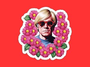 Andy Warhol Sticker