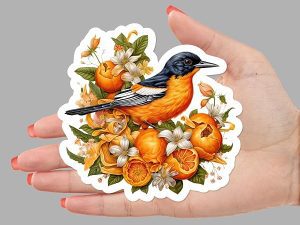 Baltimore Oriole Bird Sticker