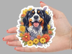 Bernese Mountain Dog Sticker