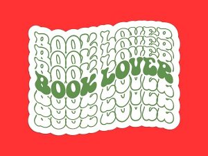 Book Lover Sticker