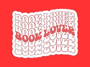 Book Lover Sticker
