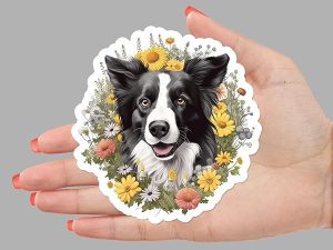 Border Collie Dog Sticker