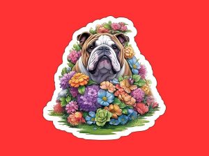 Bulldog Sticker