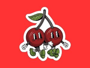 Cherry Sticker