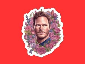 Chris Pratt Sticker