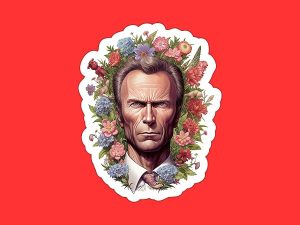 Clint Eastwood Sticker