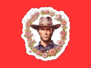 Clint Eastwood Sticker