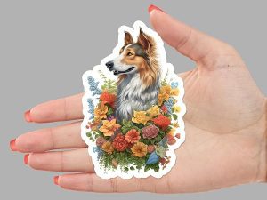 Collie Dog Sticker