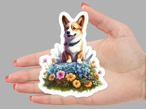 Corgi Sticker