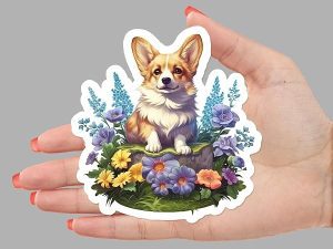 Corgi Sticker