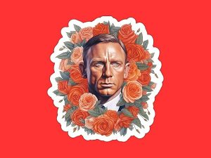 Daniel Craig Sticker