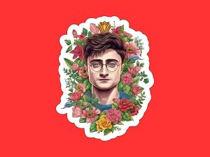 Daniel Radcliffe Sticker