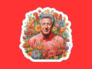 Dustin Hoffman Sticker