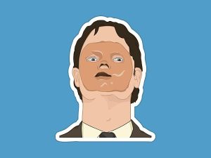 Dwight Sticker The Office