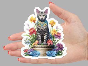 Egyptian Mau Cat Sticker