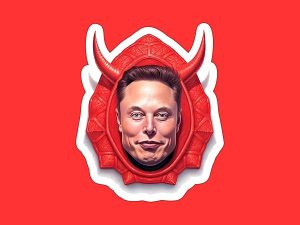 Elon Musk Sticker
