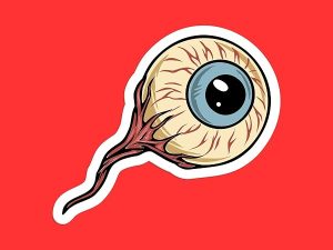 Eyeball Sticker