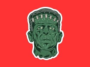 Frankenstein Sticker