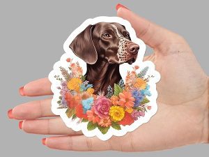 German Shorthaired Pointer Dog Sticker