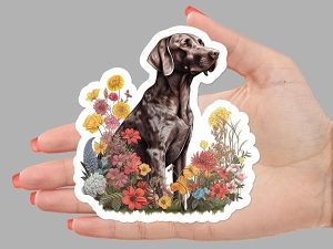 German Shorthaired Pointer Dog Sticker