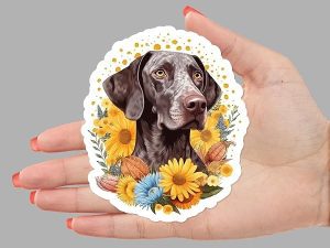 German Shorthaired Pointer Dog Sticker
