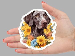 German Shorthaired Pointer Dog Sticker