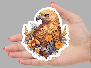 Golden Eagle Sticker