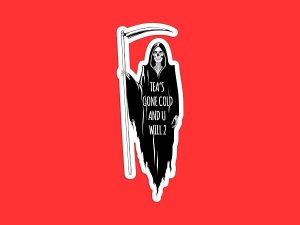 Grim Reaper Sticker