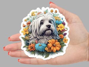 Havanese Dog Sticker