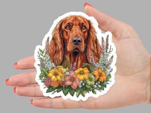 Irish Setter Dog Sticker