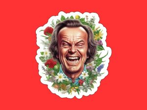 Jack Nicholson Sticker