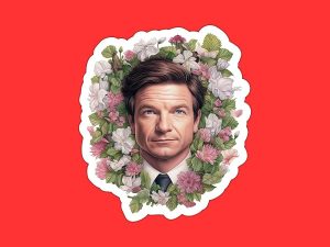 Jason Bateman Sticker