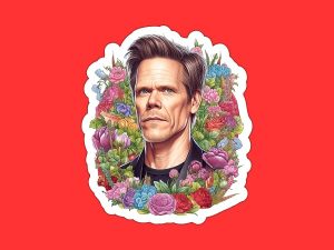 Kevin Bacon Sticker