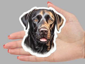 Labrador Retriever Dog Sticker