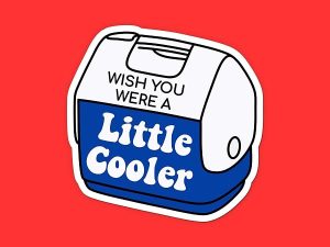 Little Cooler Sticker