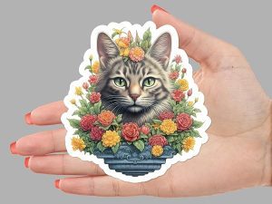 Manx Cat Sticker