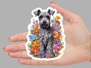 Miniature Schnauzer Dog Sticker