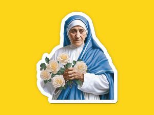 Mother Teresa Sticker