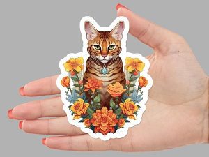 Ocicat Cat Sticker