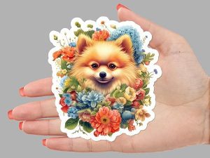 Pomeranian Dog Sticker