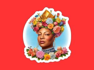 Queen Latifah Sticker