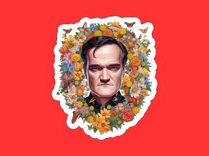 Quentin Tarantino Sticker