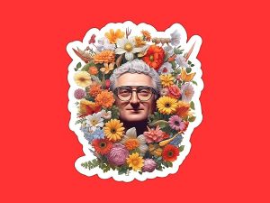 Randy Newman Sticker